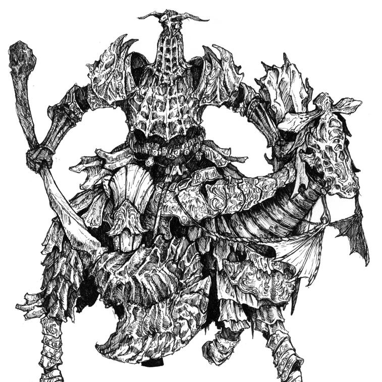 Dragonic Tree Sentinal | A4 print | €24.99