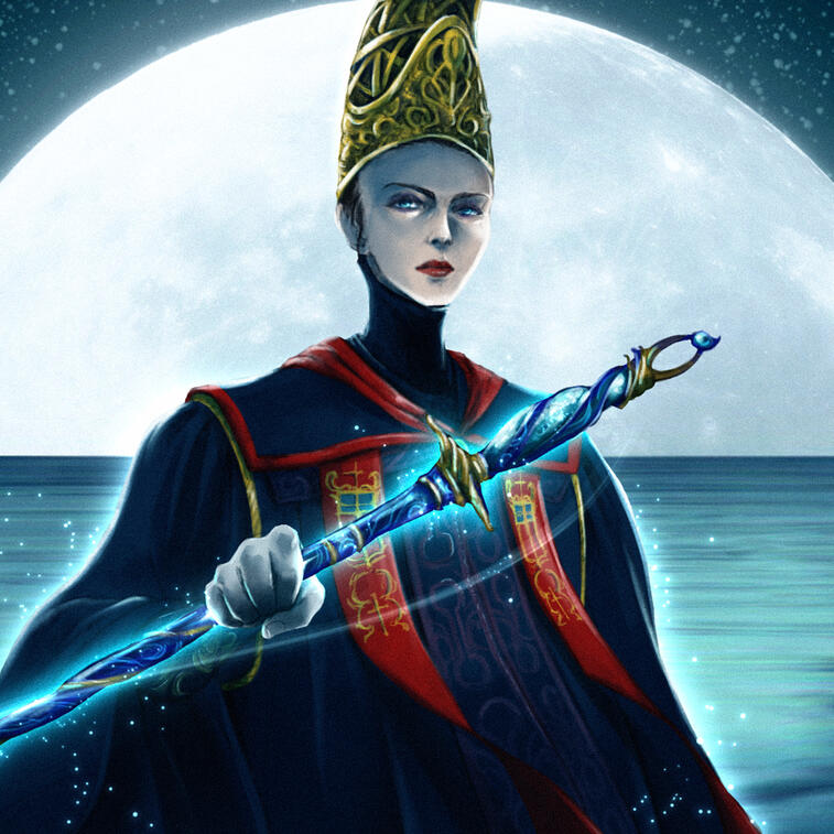 Rennala the Full Moon | A4 print | €25.99