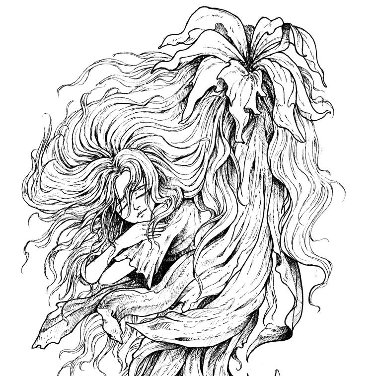 St. Trina | A4 print | €24.99