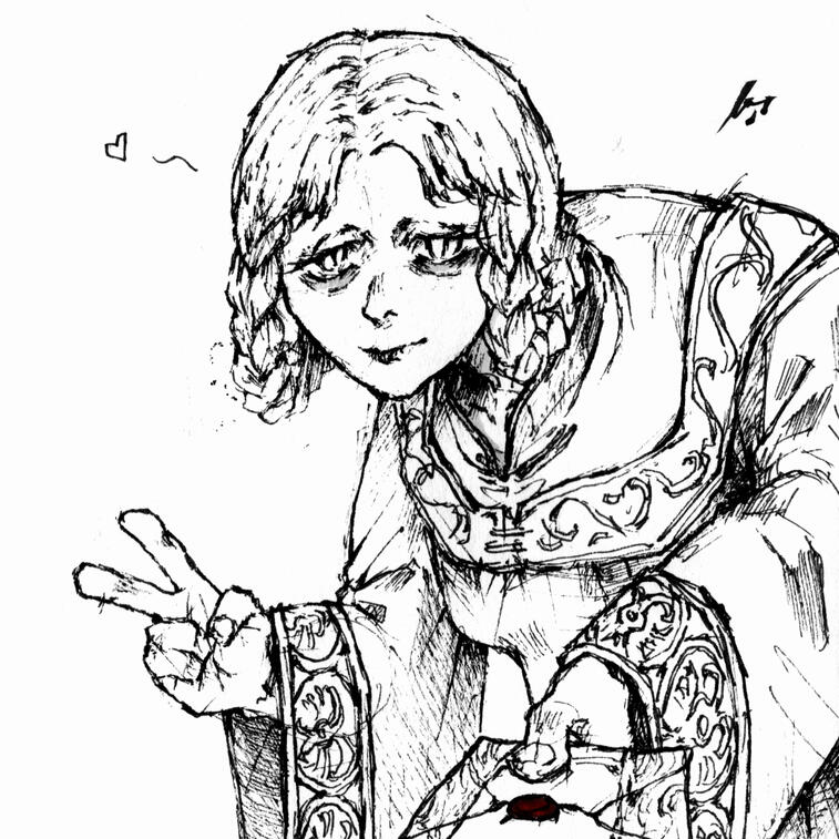 Rya | ER fan art | A5 print | €14.99